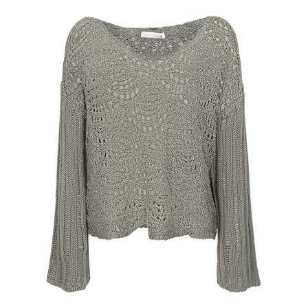 Fabiana Filippi Openwork sweater Grøn, Dame