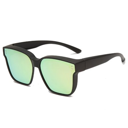 Polariserade solglasögon för män Myopi Bär över receptbelagda glasögon Fotokromatiska gula linser Mörkerseende Glasögon Vintage Glasögon