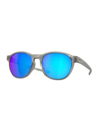 Oakley Sunglasses with a frame made of injected in grey and lenses made of plastic in blue