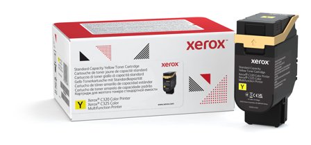 XEROX C320 / C325 YELLOW STANDARD CAPACITY TONER CARTRIDG SUPL