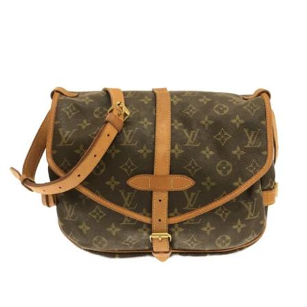 Louis Vuitton Vintage Pre-owned Canvas louis-vuitton-bags Blå, Dame Vintage Tasker, Størrelse: ONE Size