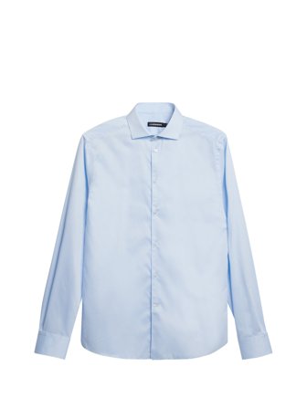 Non-iron Twill Superslim Shirt - Blue - Mann - 40 - J.Lindeberg