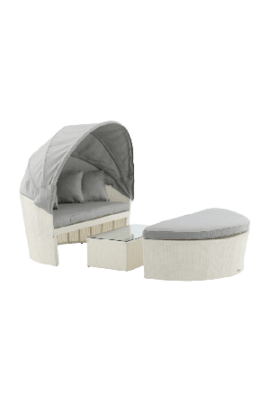 Venture Home Padova Solstol Stolar Vit