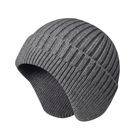 Vinterhatt Varm mössa GRÅ GRÅ