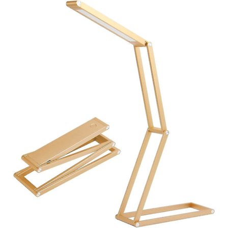 Foldbar LED-Skrivebordslampe, Dæmpbar Kontorlampe Med USB-Opladningsport