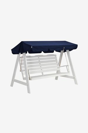 Hillerstorp - Puutarhakeinu DALOM - Valkoinen - Riippumatot & riipputuolit - - Homeroom