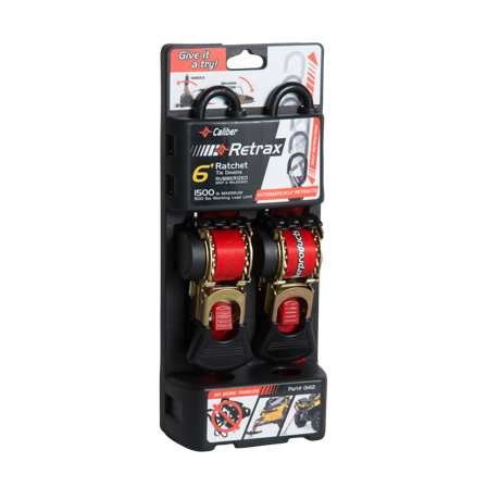 Spännband Caliber Retrax 6' Self Rewind