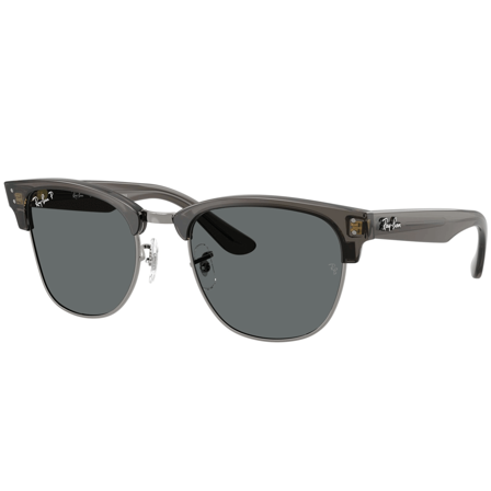 Ray-Ban Clubmaster Reverse Polar Dark Grey Polarized