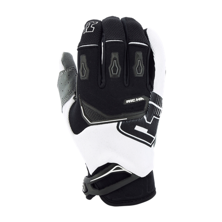 Guanti Moto Richa Desert MX Logo Nero XXXL