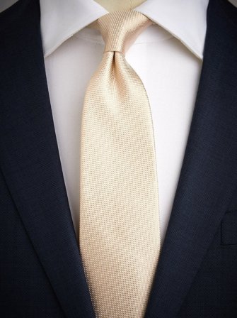 John Henric Men's Beige Tie Structure Size 7,5