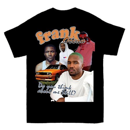 Inspirert Rap Frank Ocean Tour T-skjorte