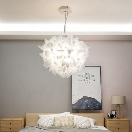 50cm Hängande Lykta Designlampa Metall Modern 220-240v