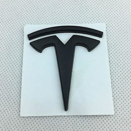 3D-bilmerkeemblem, sideskjerm-klistremerker i metall for Tesla-klistremer, modell S, modell Y, X 3 P100d P85d 200-logo