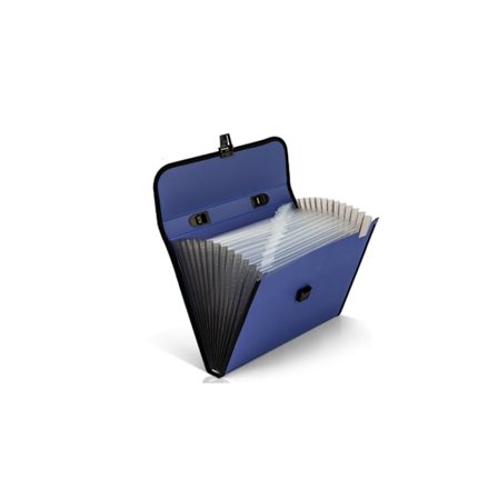 Blå A4 Dokumentsorter med 12 Rum, Organizer med