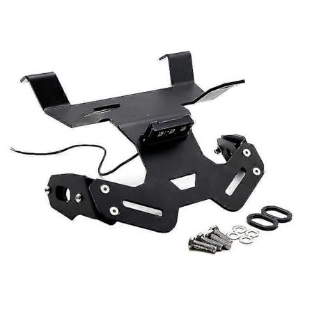 For Honda CB125R CB 125R CB125 CB 125 R 2018 - 2021 Motorsykkel Tilbehør Bakre Skiltbrakett Feste Bakskjerm LED s202412247136 Svart