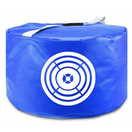 Golf Svingtrener Smash Bag Strike Øving Hitting Force Forsterket for Nybegynnere Blå Standard