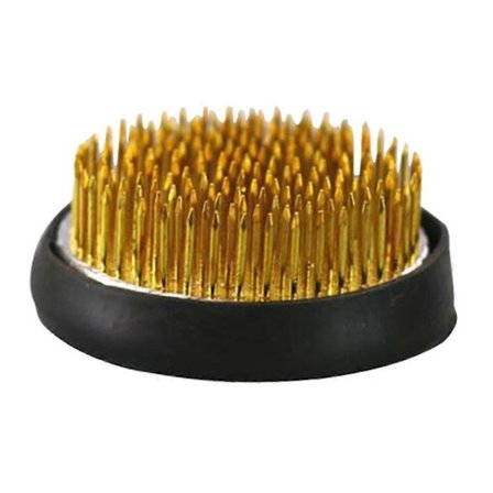 Rund Ikebana Blomsterarrangør Holder Pinnsvin med Gummipakning Blomsteroppsats