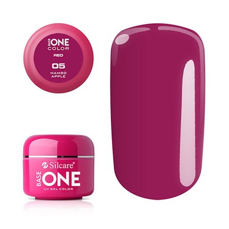 Base one - Color - RED - UV Gel - Mambo Apple - 05 - 5 gram