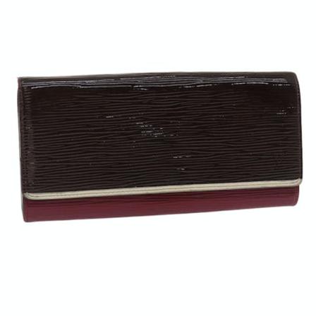 Louis Vuitton Vintage, Pre-owned Leather Wallet Bruin, Dames, Maat:ONE Size
