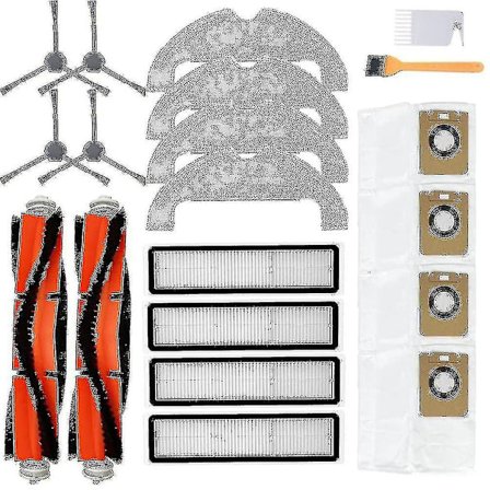 För Dreame Bot Z10 Pro L10 Plus Dammsugare Huvudborste Moppduk