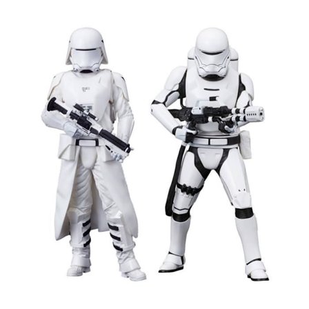 Statuette - KOTOBUKIYA - Star Wars Episode VII - First Order Snowtrooper & Flametrooper - 18 cm - PVC