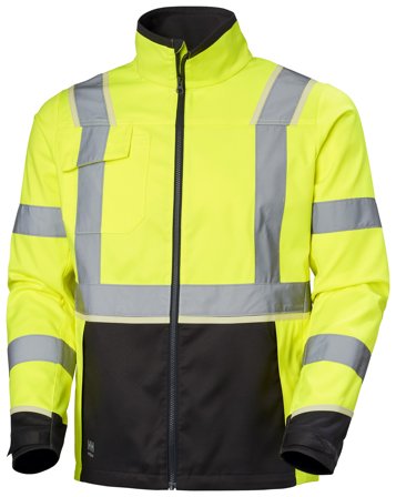 Helly Hansen Workwear UC-ME 77215_369 Jacka varsel, gul/svart Varsel, Gul/Svart, Kläder