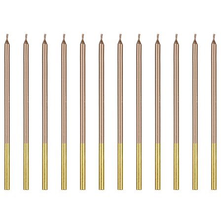 Kakelys Lange Rosegull 12-pakning