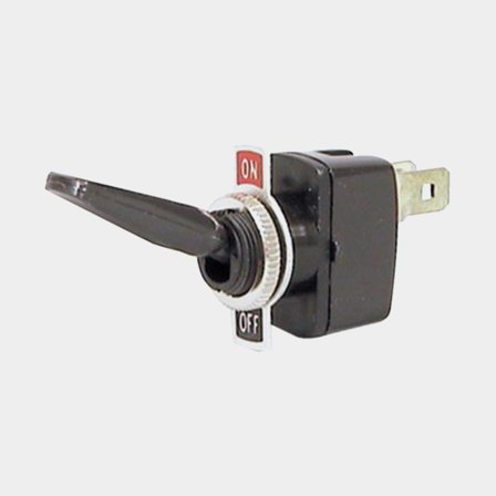 Vippeafbryder, På-Av, sort