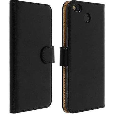 Folio Cover - AVIZAR - Fairphone 3 - Øko-læder - Selvklæbende montering - Magnetlukning - Sort