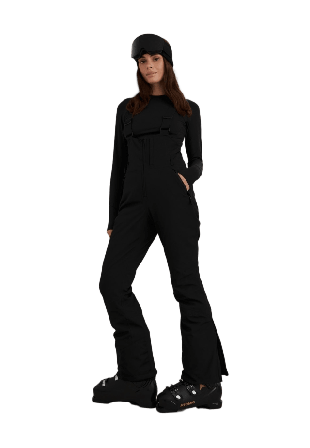 aim'n Vermont Padded Bib Pants Friluftsbyxor Dam Svart XS