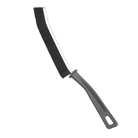 Baderomssprekkbørste, liten sprekkrengjøringsbørste, multifunksjonell