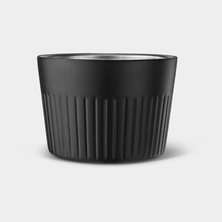 Tazza e coperchio per thermos in acciaio inossidabile Primus Trailbreak Cup Black, adatto per TrailBreak Vacuum Bottle