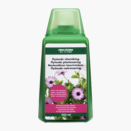 Växtnäring blommor 500 ml - Biltema