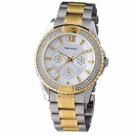 Montre - Time Force - TF4169L19M - Quartz - Analogisk - Sølv
