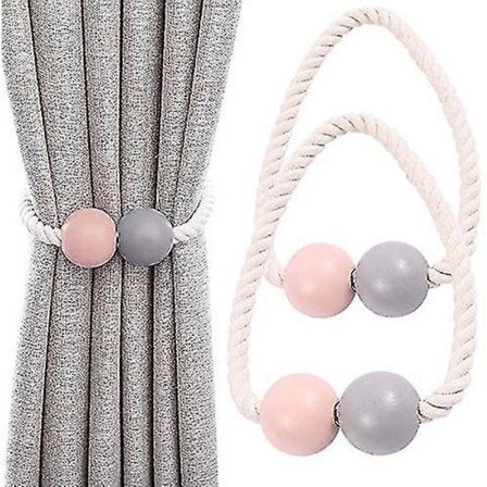 Dww-magnetic Gardin Tie 2 delar Gardin Tie Trägardin DXGHC