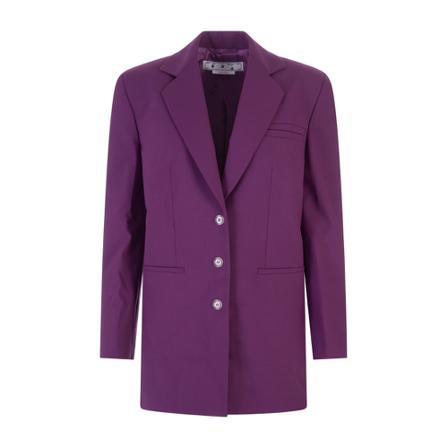 Off White, Blazers Fioletowy, Kobieta, Rozmiar: XS