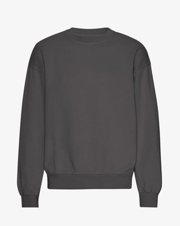 Organic Oversized Crew - Lava Grey - Male - 2XL