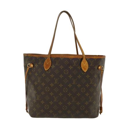 Louis Vuitton Vintage, Pre-owned Neverfull MM Monogram Bag Bruin, Dames, Maat:ONE Size