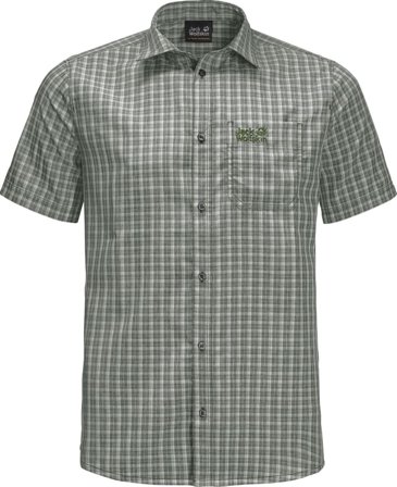 Jack Wolfskin Men's El Dorado Shirt Men short-sleeved shirts Green M