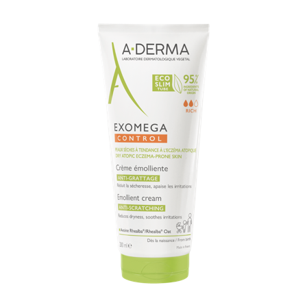 A-Derma Exomega Control Crema Emolliente Anti-Grattage 200ml