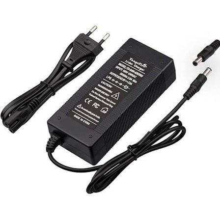 42V Elektrisk Løbehjul Oplader, Elektrisk Oplader til Voksne Løbehjul, 36Volt 2A Batteri til Scooter, Elcykel Batteri 36v