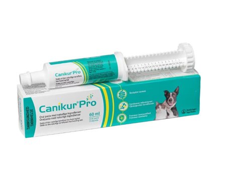 Canikur Pro pasta fortilskudd til hund og katt 60 ml