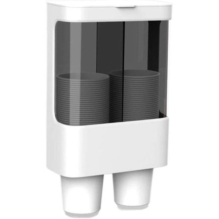 Papirkrus, Vannkopp Dispenser Veggmontert Plast Dispenser f