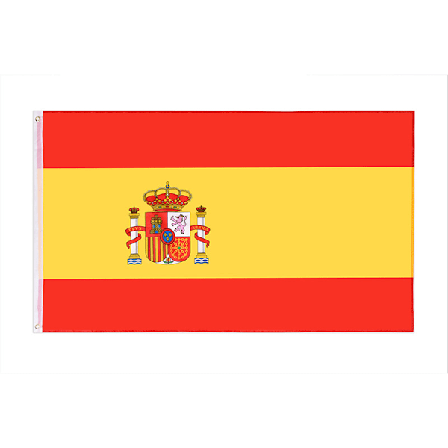 #Spansk Flagg 3x5 fot Utendørs - (Spansk Flagg)#