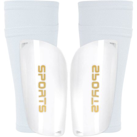 Jalkapallon säärisuojat, kaksinkertainen suojavarustus, kevyt