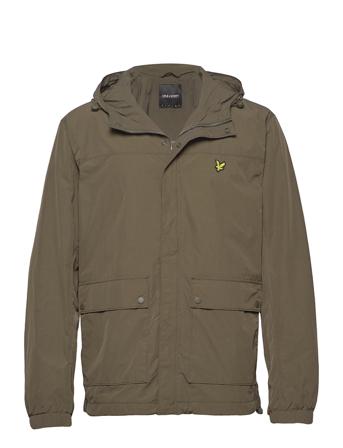 Hooded Pocket Jacket Parka Jacka Grön Lyle & Scott