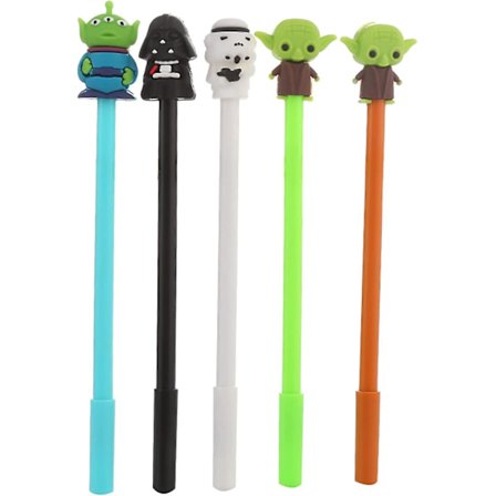 5 st Magic Movie Gel Pens set(0,5 mm) - stock