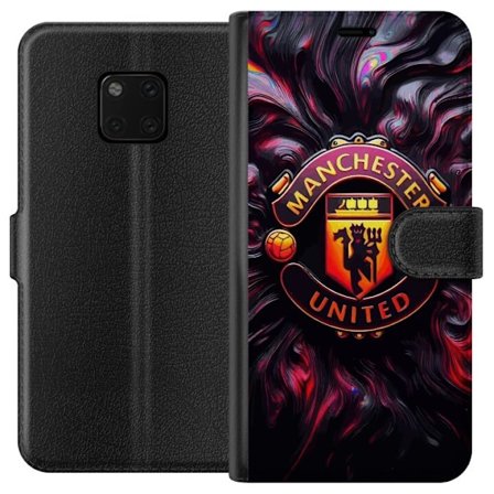 Kompatibelt Plånboksfodral till Huawei Huawei Mate 20 Pro Manchester United