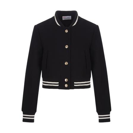 RED Valentino Bomber Jakke Sort, Dame