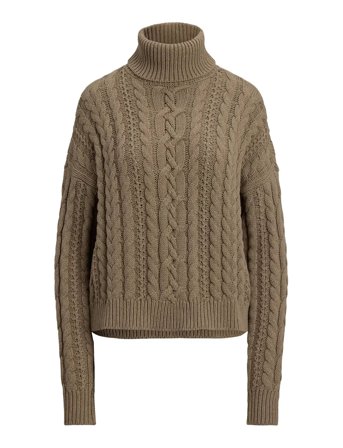 Lauren Ralph Lauren | Cable-Knit Turtleneck Sweater | XL